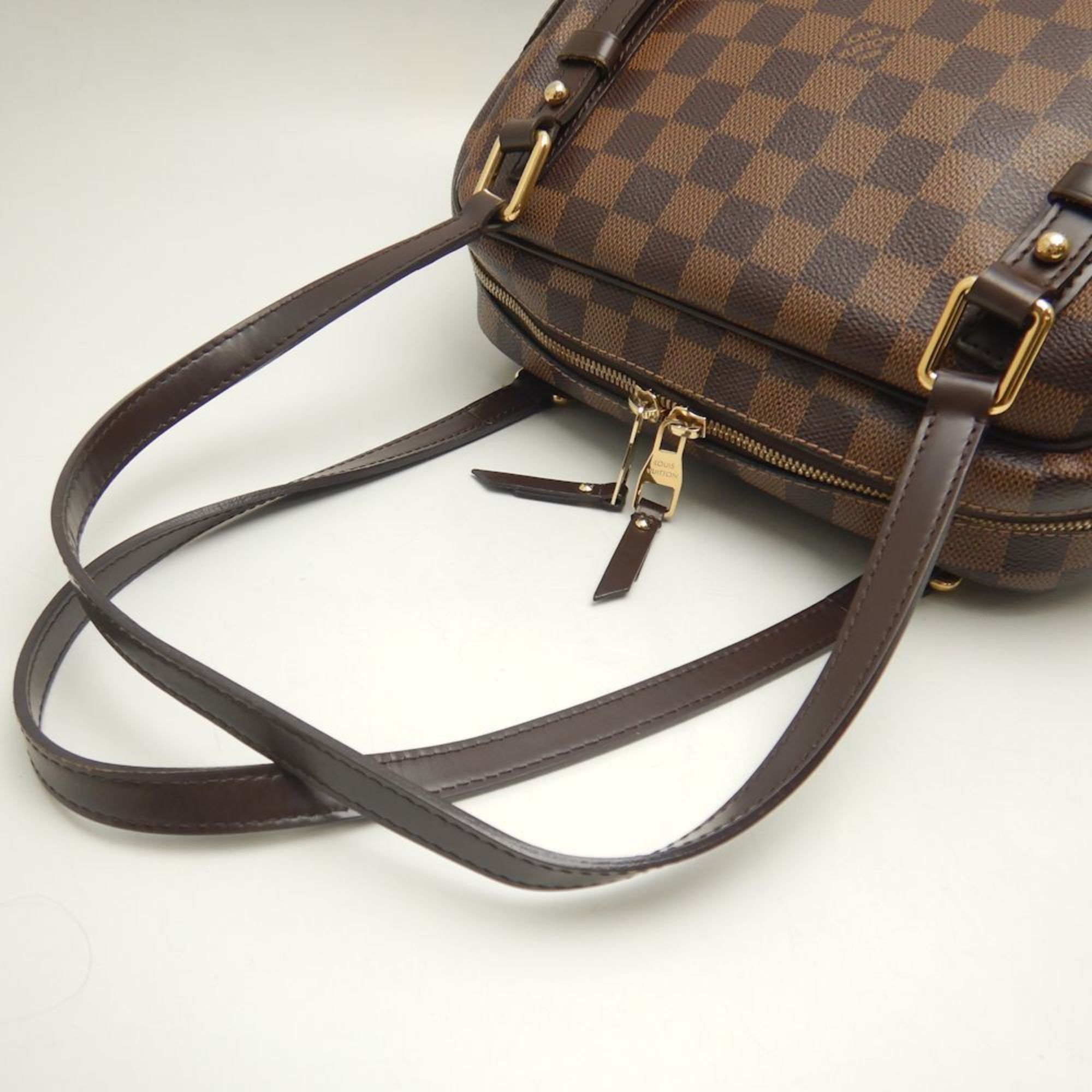 Louis Vuitton Ebene Pvc Shoulder Bag (Pre-Owned)