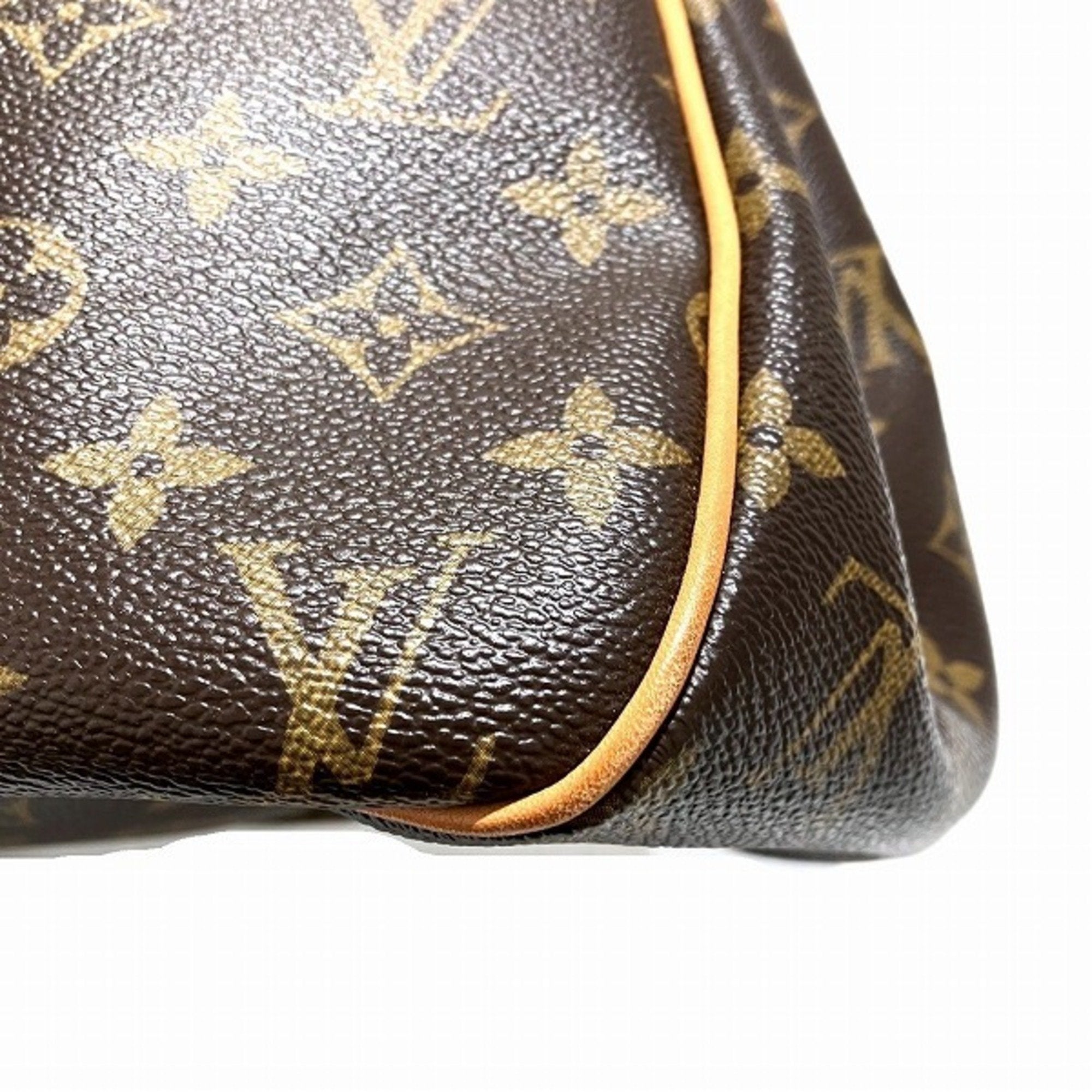 Louis Vuitton Brown Monogram Handbag Tote Bag (Pre-Owned)