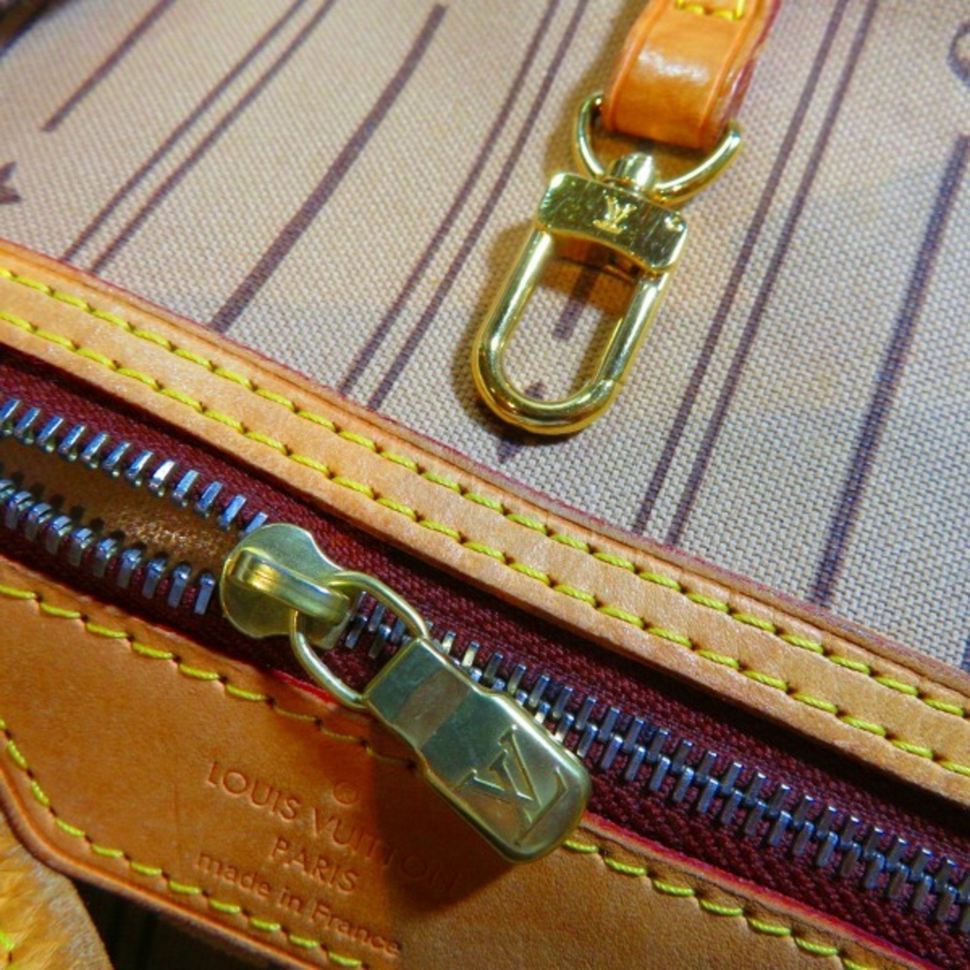 Louis Vuitton Brown Galle Monogram Monogram Tote Bag (Pre-Owned)