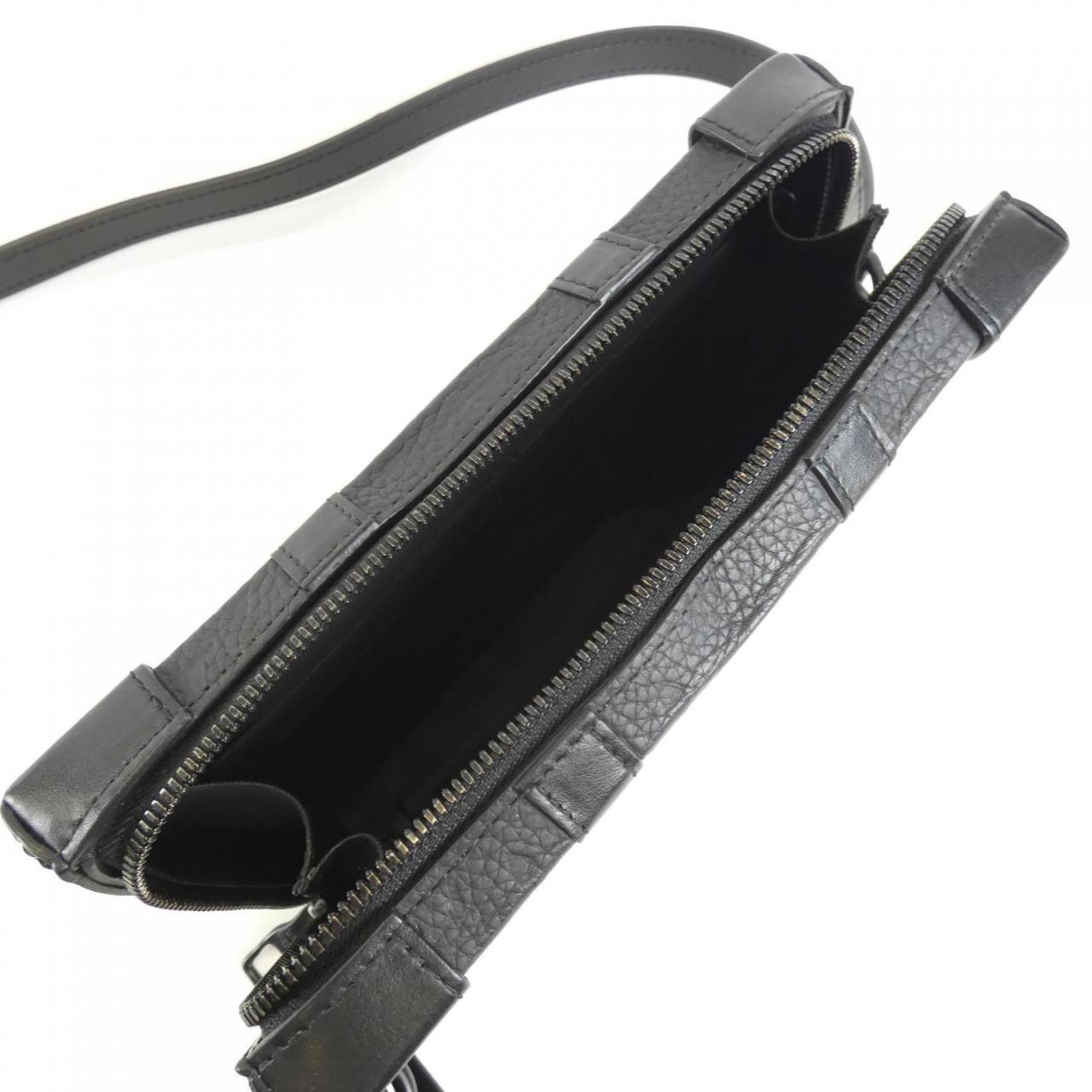 LV Black Leather