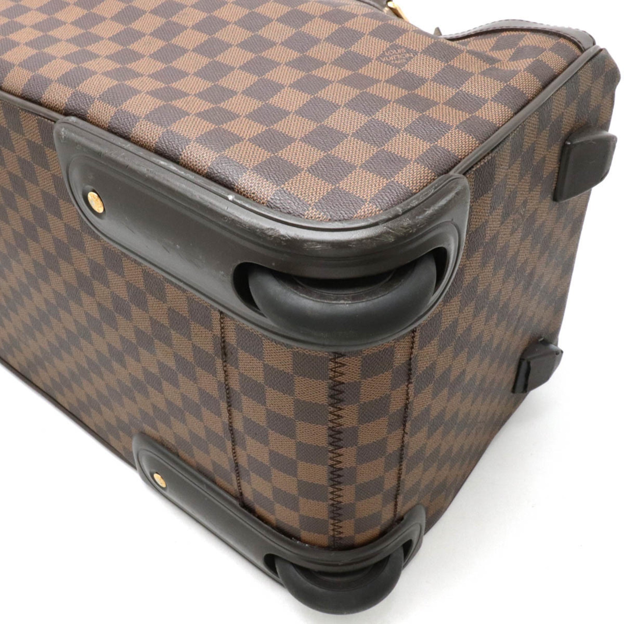 Louis Vuitton Damier Canvas Pvc Boston Bag (Pre-Owned)