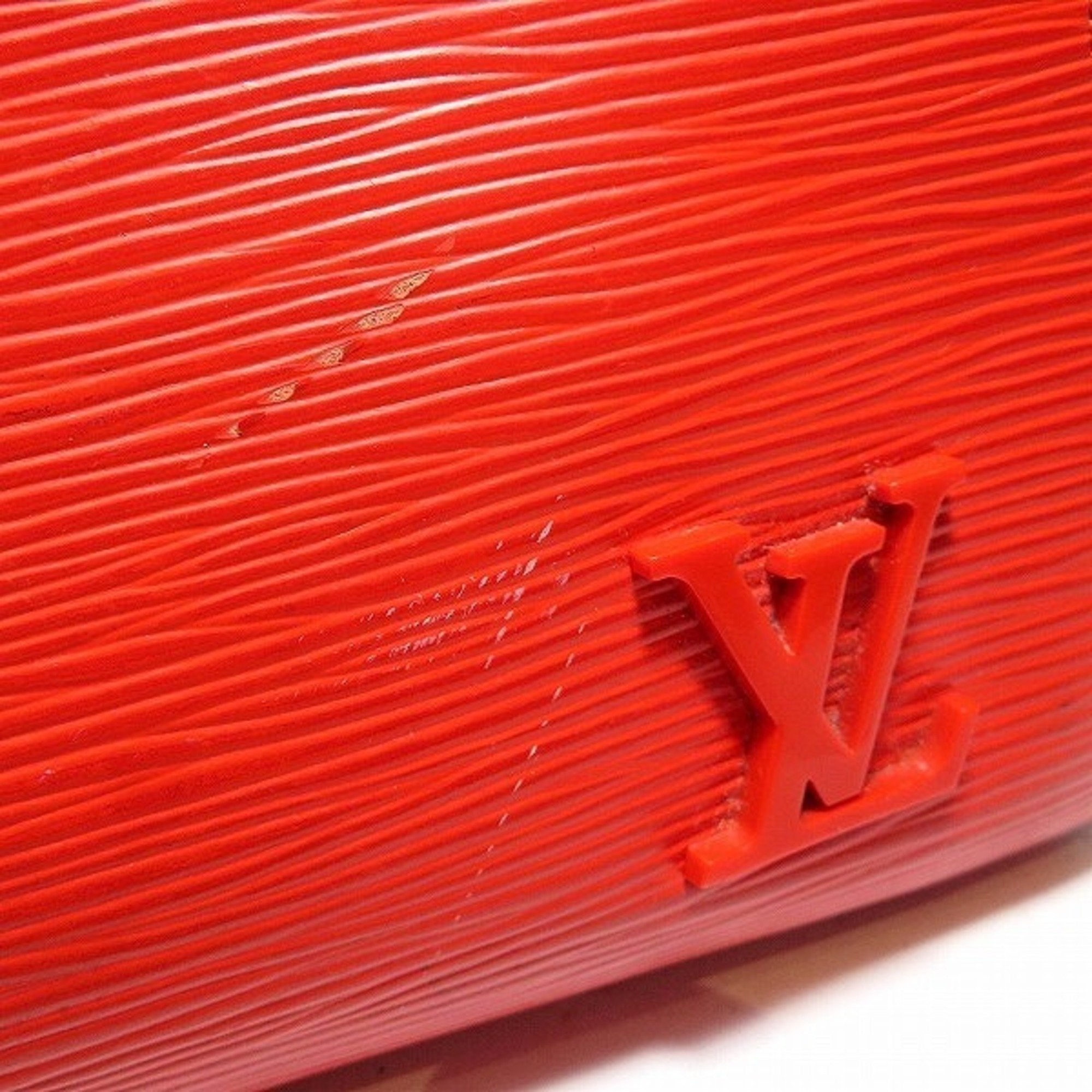 Louis Vuitton Coquelicots Red Color Epi Leather Handbag Shoulder Bag (Pre-Owned)