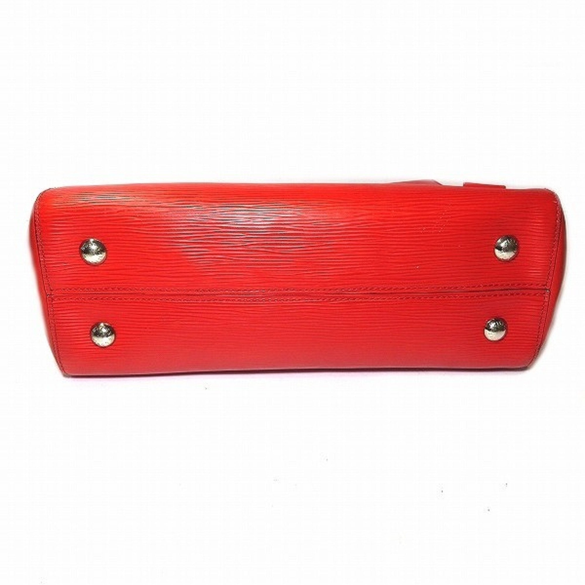 Louis Vuitton Coquelicots Red Color Epi Leather Handbag Shoulder Bag (Pre-Owned)