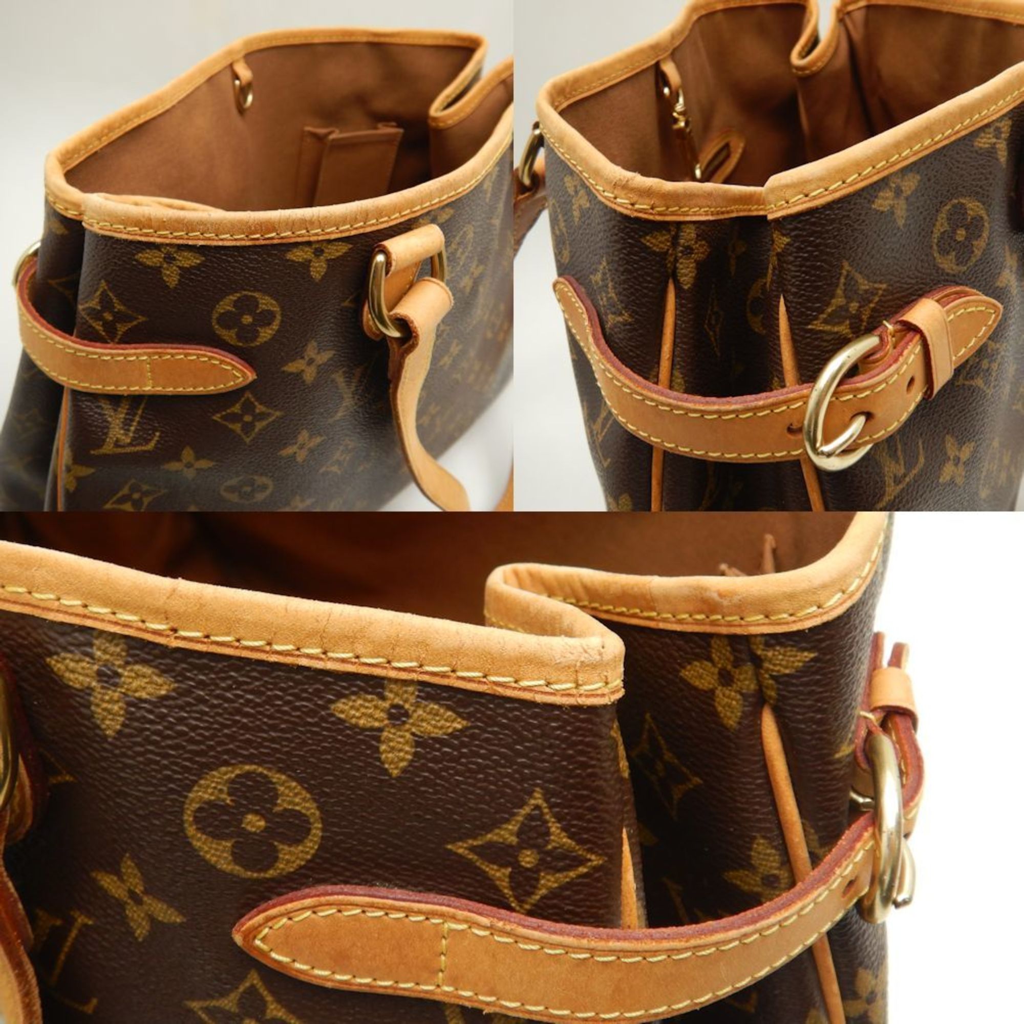 Louis Vuitton Brown Pvc Tote Bag (Pre-Owned)