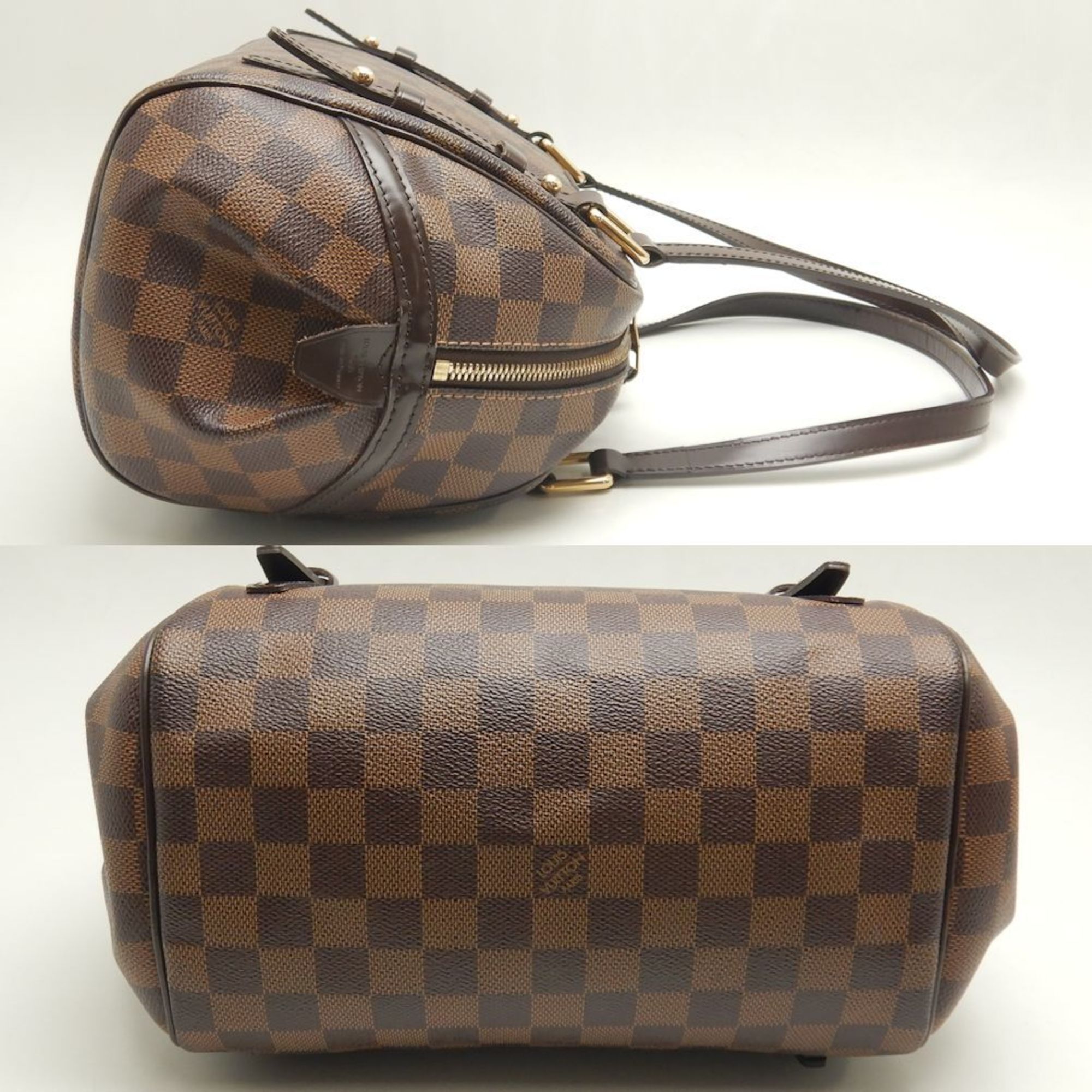 Louis Vuitton Ebene Pvc Shoulder Bag (Pre-Owned)