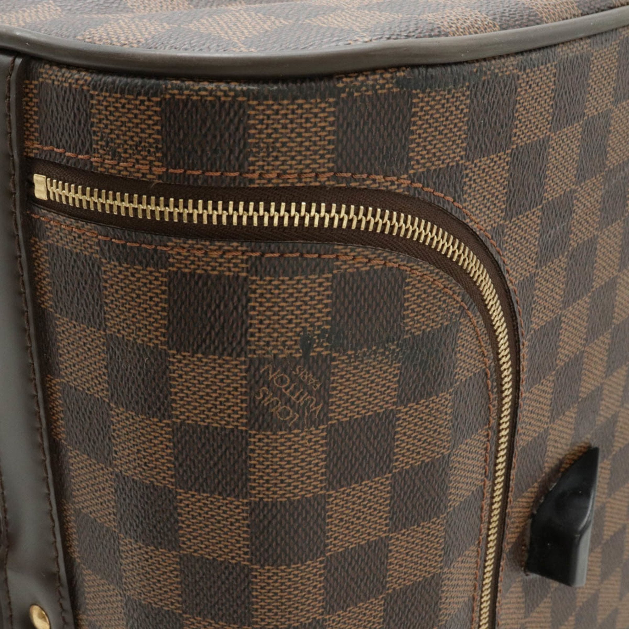 Louis Vuitton Damier Canvas Pvc Boston Bag (Pre-Owned)