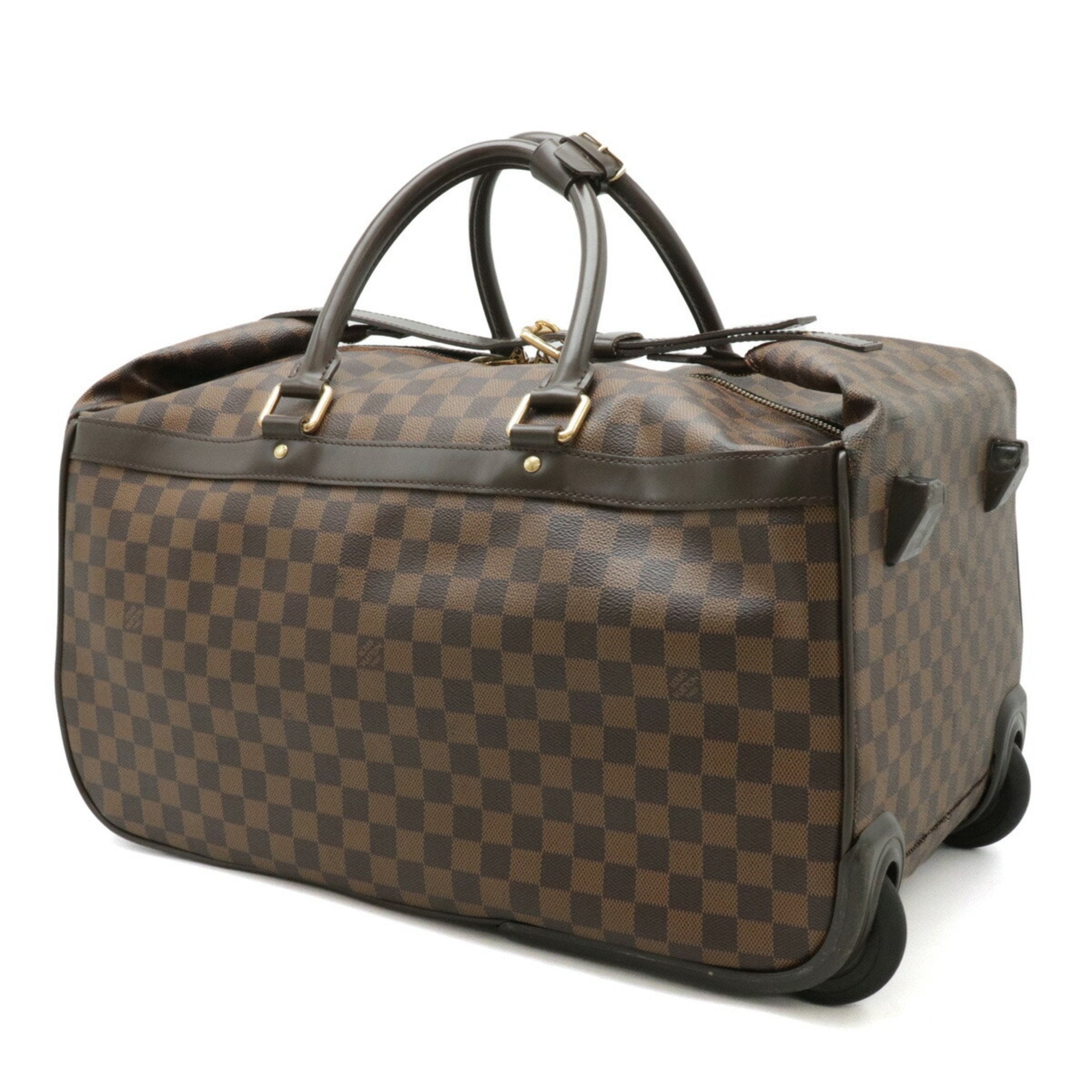 Louis Vuitton Damier Canvas Pvc Boston Bag (Pre-Owned)
