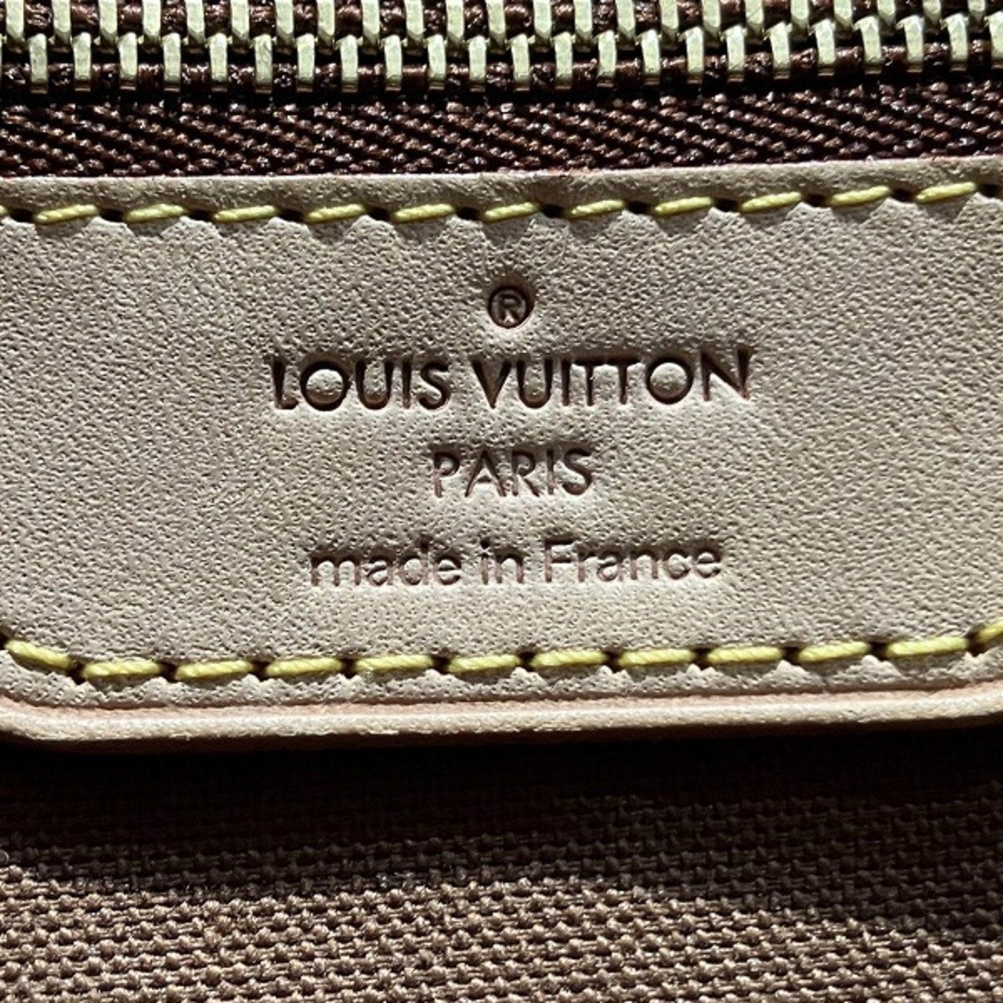 Louis Vuitton Brown Monogram Handbag Tote Bag (Pre-Owned)