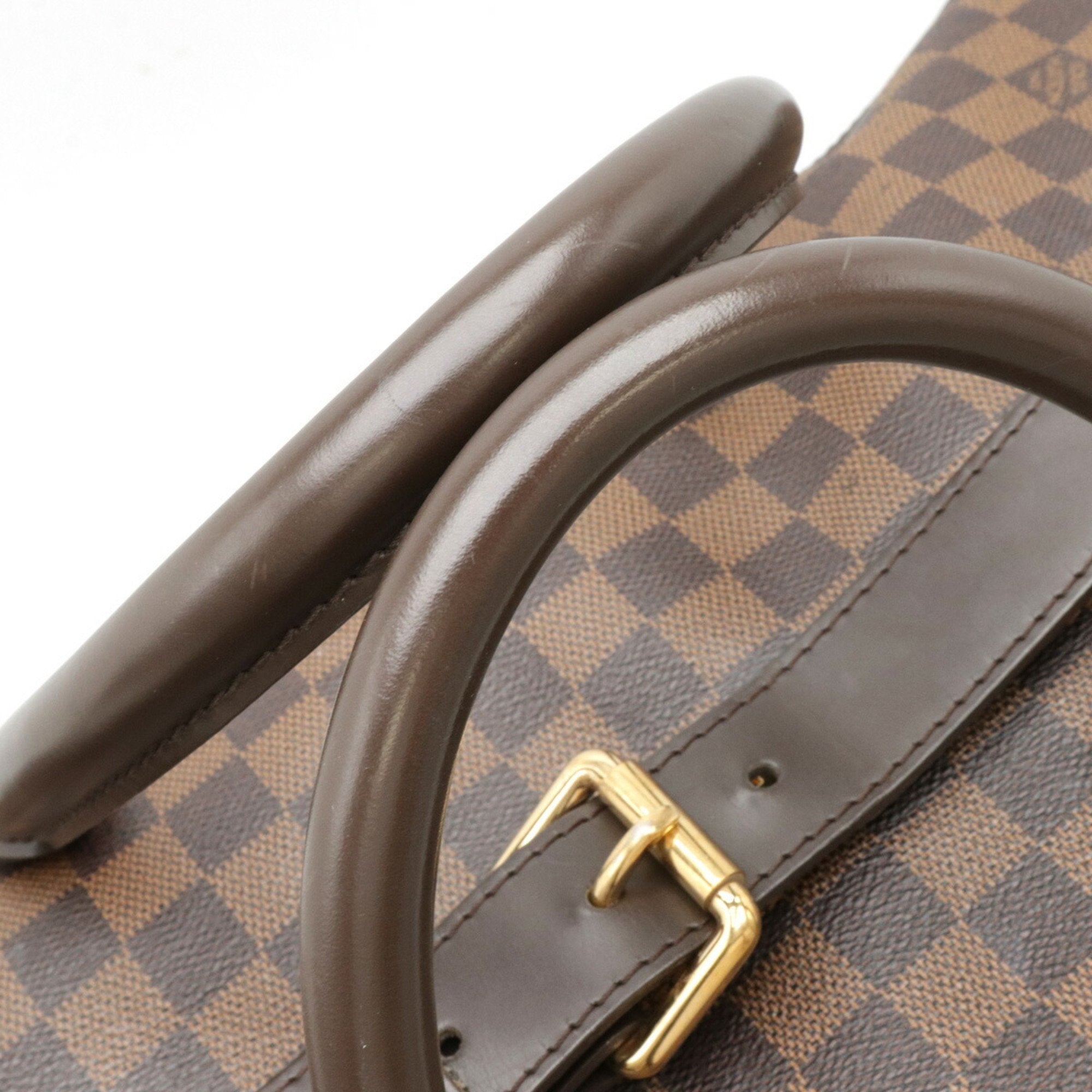 Louis Vuitton Damier Canvas Pvc Boston Bag (Pre-Owned)