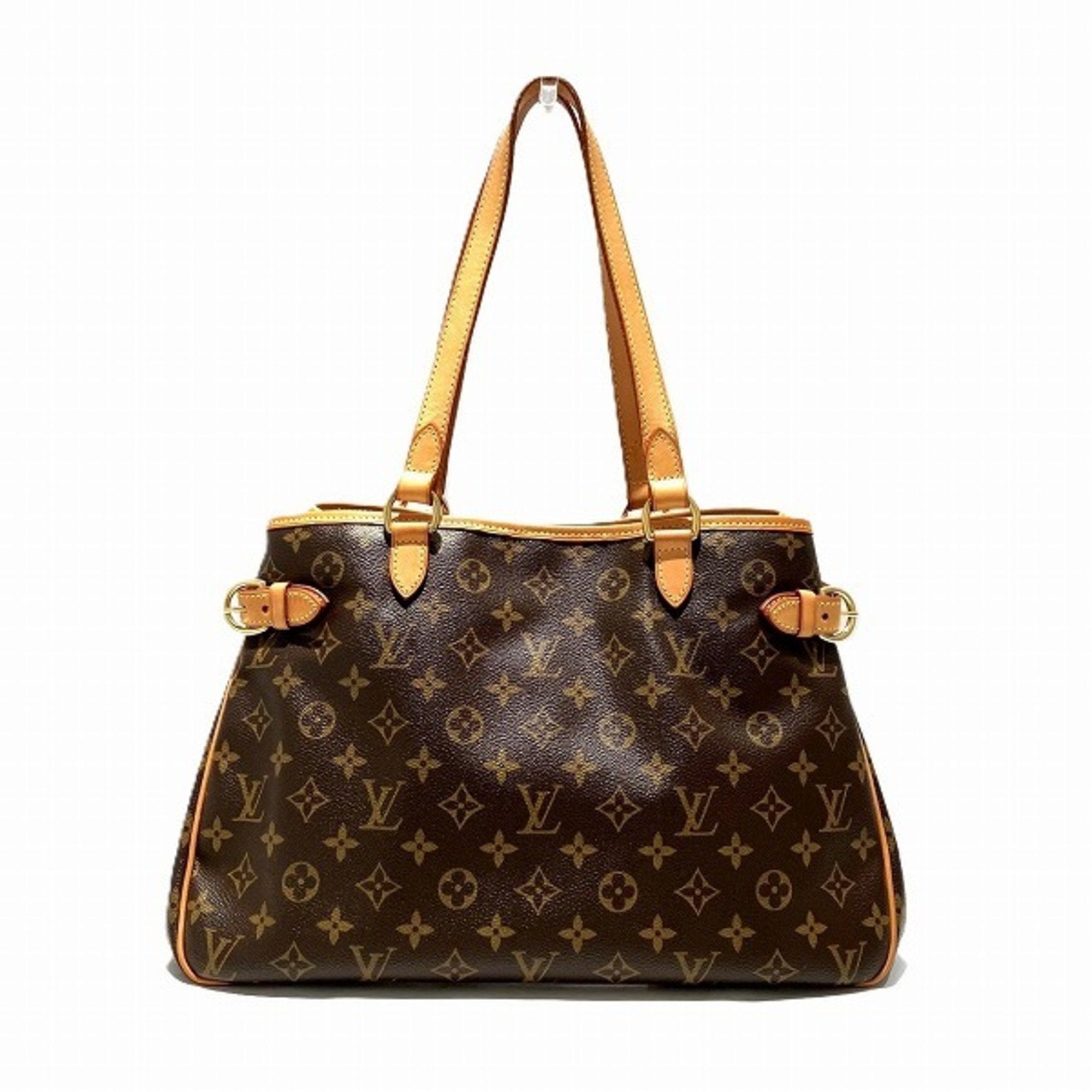 Louis Vuitton Brown Monogram Handbag Tote Bag (Pre-Owned)