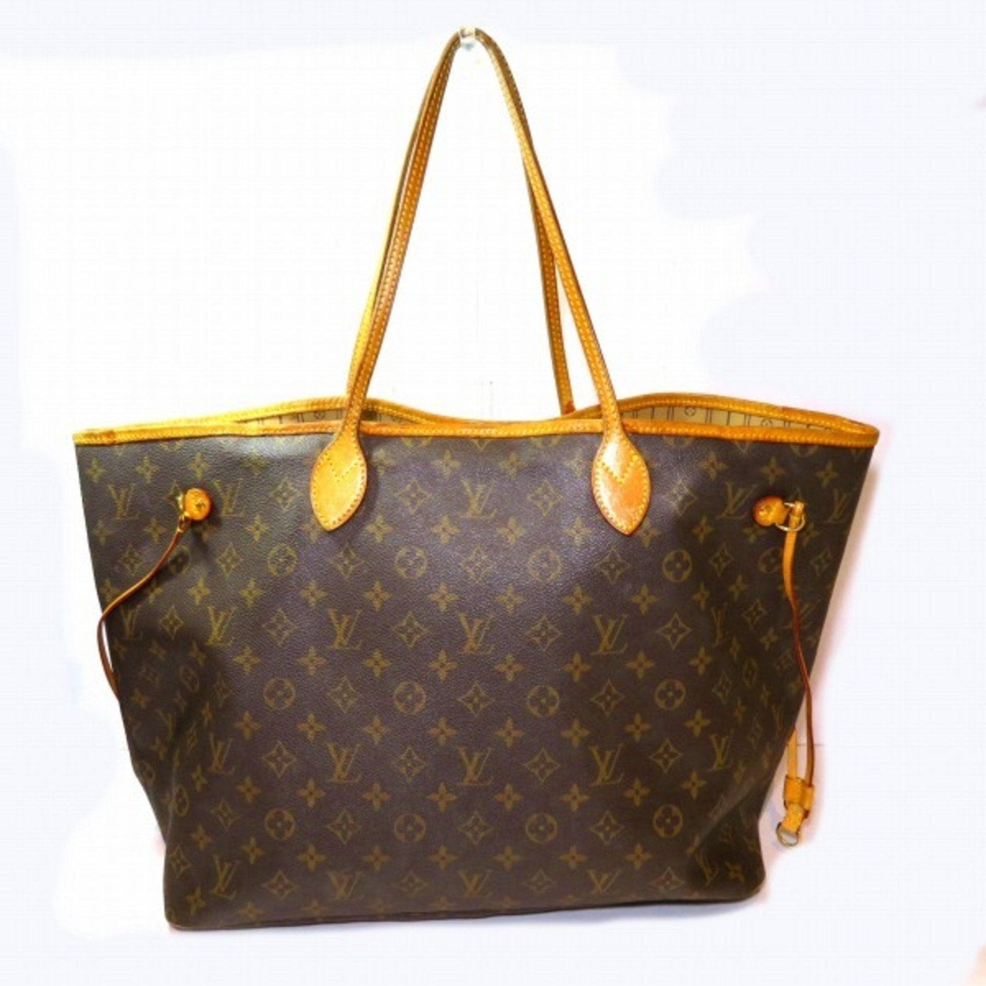Louis Vuitton Brown Galle Monogram Monogram Tote Bag (Pre-Owned)