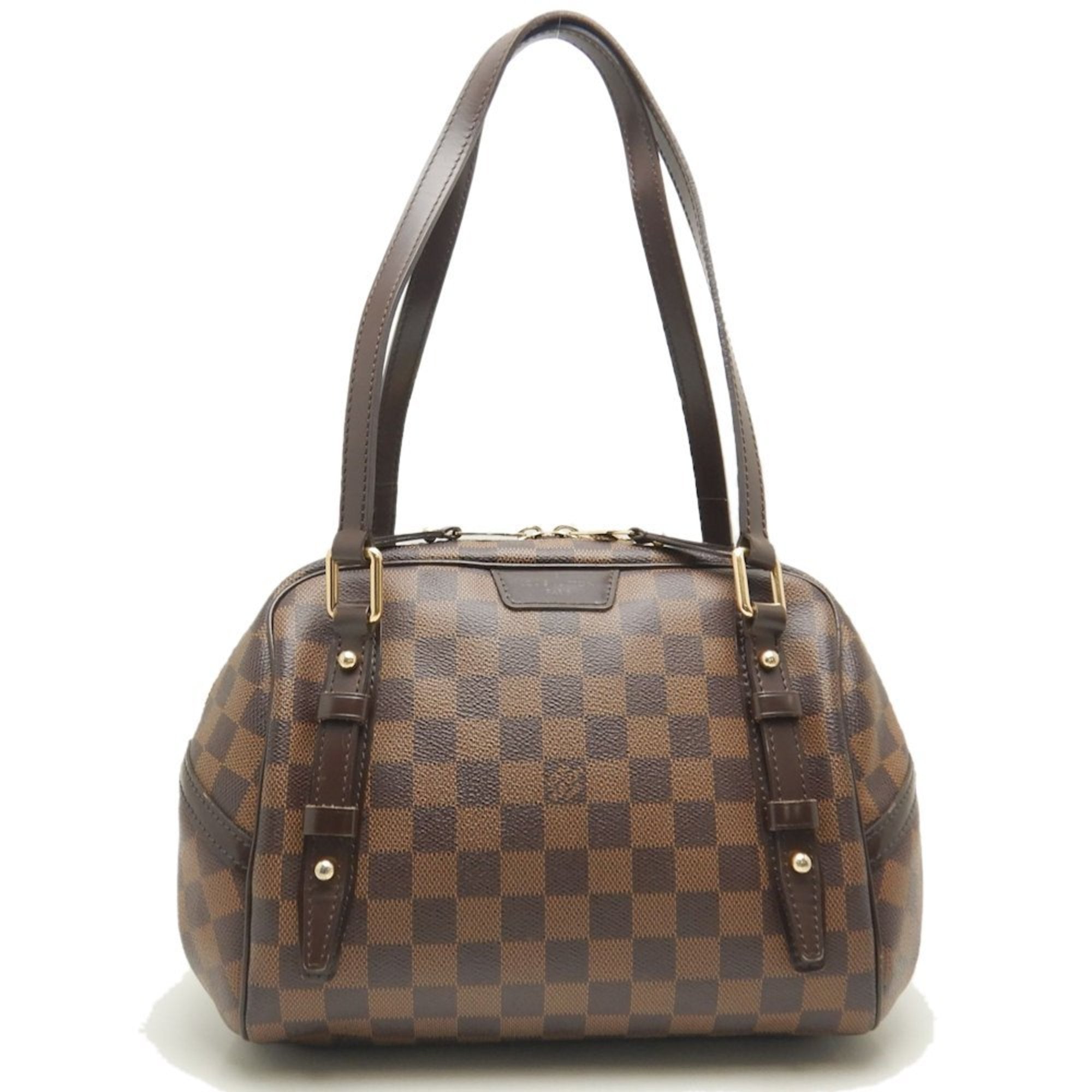 Louis Vuitton Ebene Pvc Shoulder Bag (Pre-Owned)