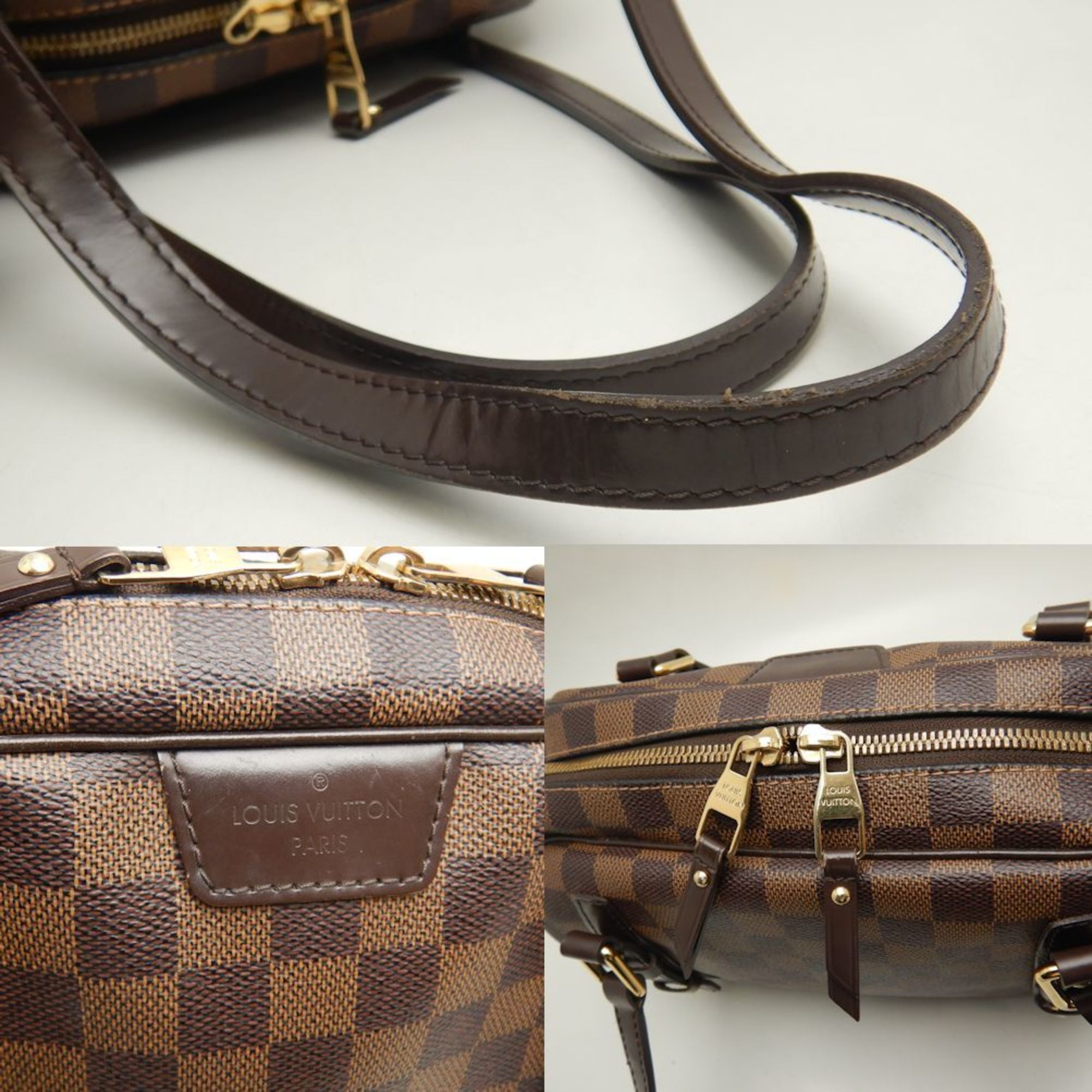 Louis Vuitton Ebene Pvc Shoulder Bag (Pre-Owned)