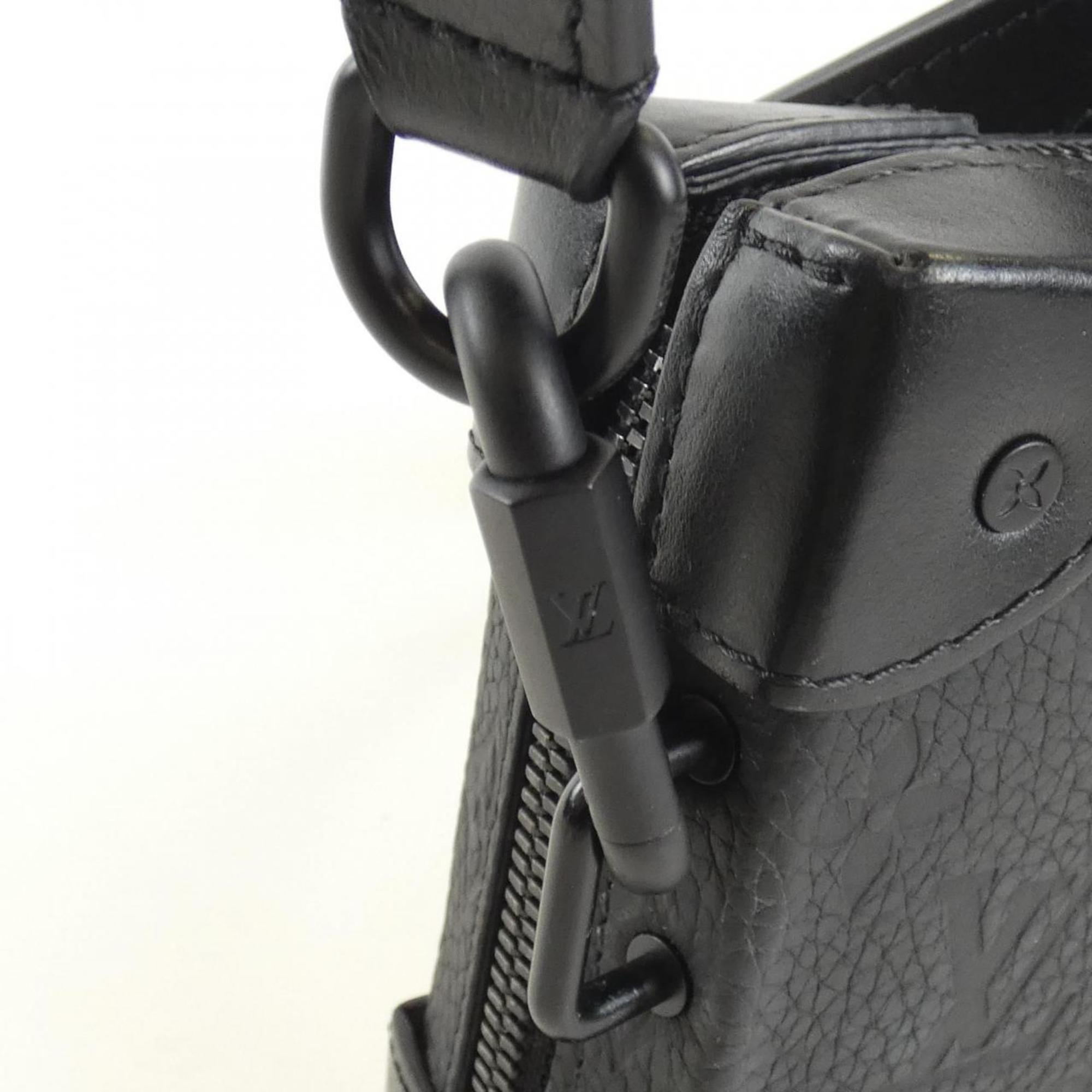 LV Black Leather