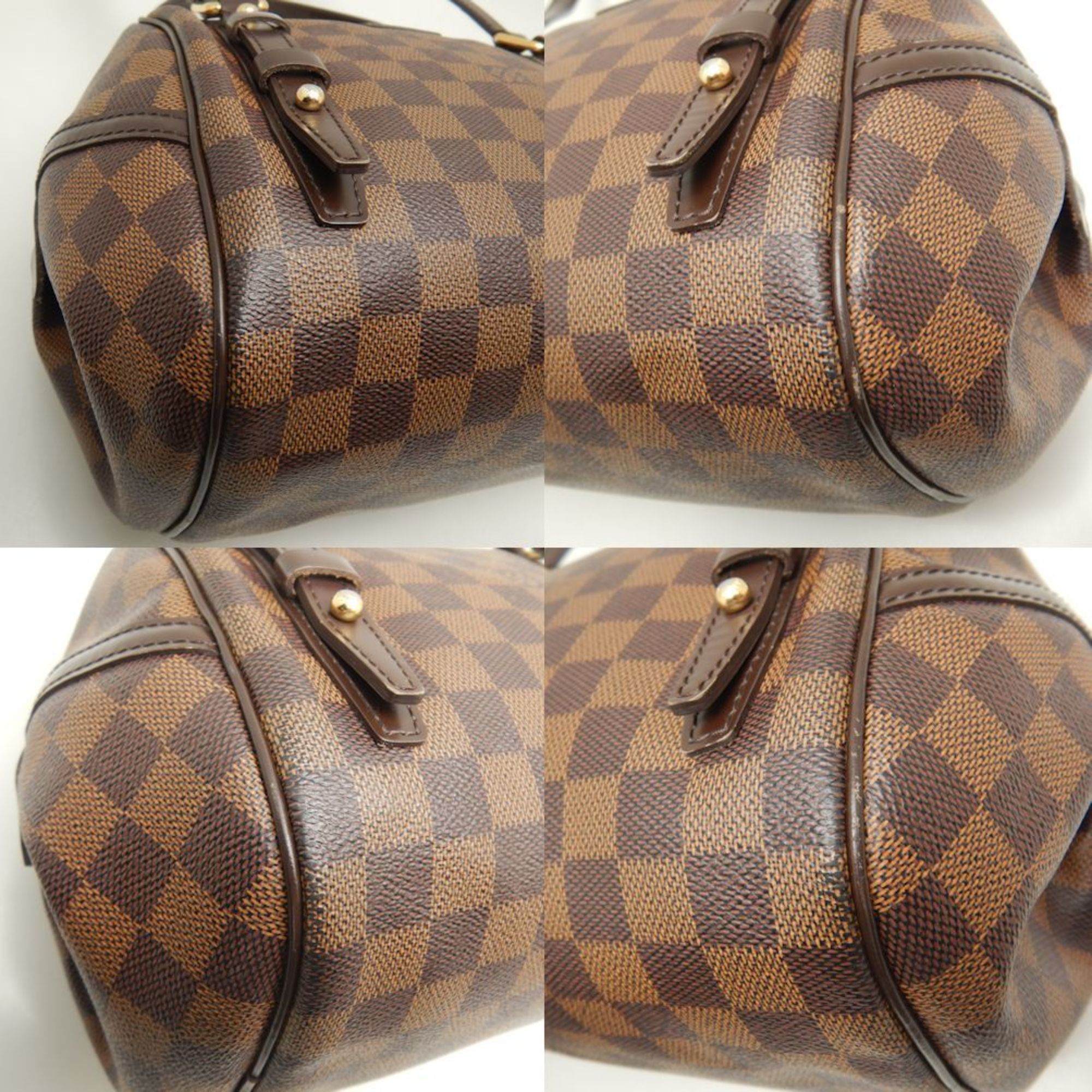 Louis Vuitton Ebene Pvc Shoulder Bag (Pre-Owned)