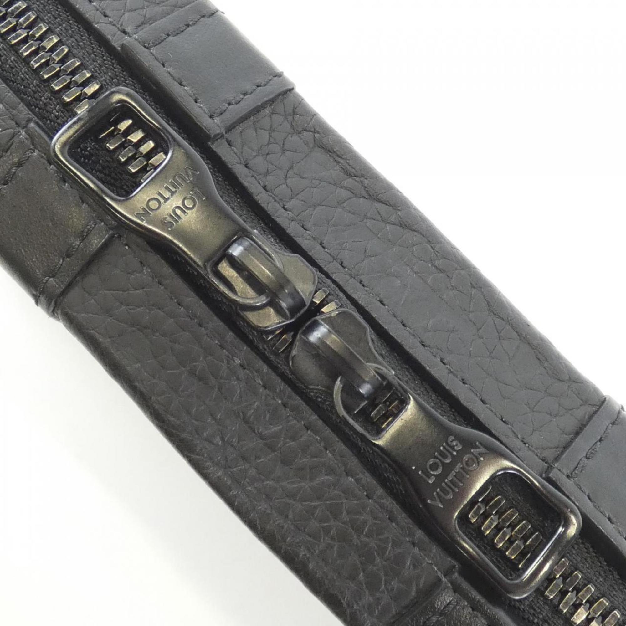 LV Black Leather