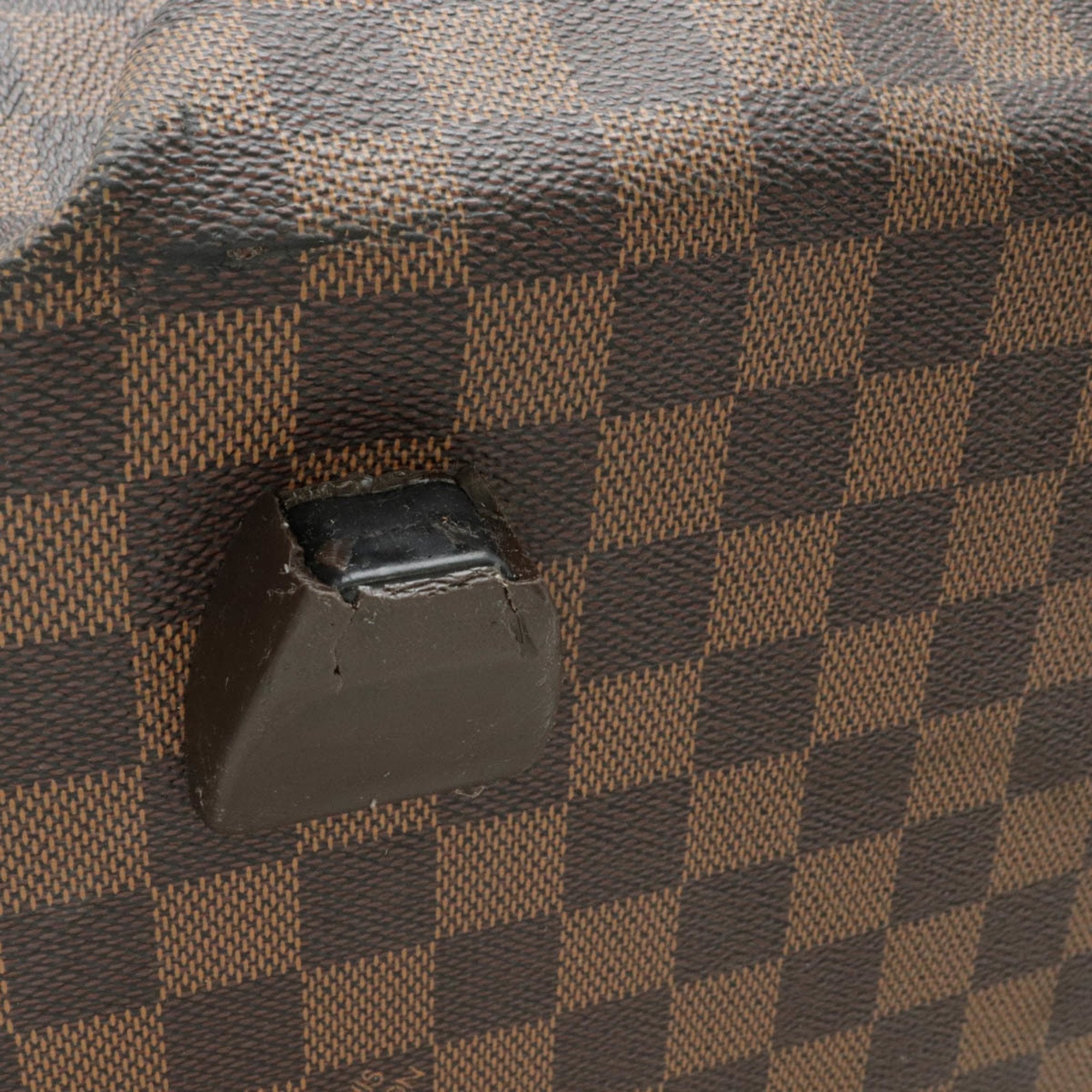 Louis Vuitton Damier Canvas Pvc Boston Bag (Pre-Owned)